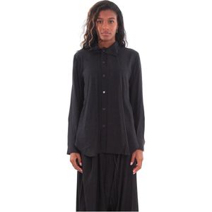 Y-3, Dames, Blouses & Shirts, Zwart, Maat: S