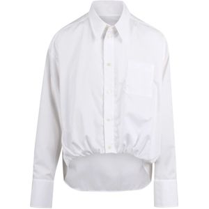 Ssheena, Dames, Blouses & Shirts, Wit, Maat: XS