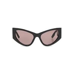 Balenciaga Kattenogen zonnebril , Black , Dames , Maat: ONE Size
