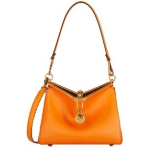 Etro, Dames, Tassen, Oranje, Maat: ONE Size Leer,