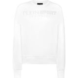 Plein Sport - Jogging Sweatshirt LS - Wit - Dames - Katoenfleece