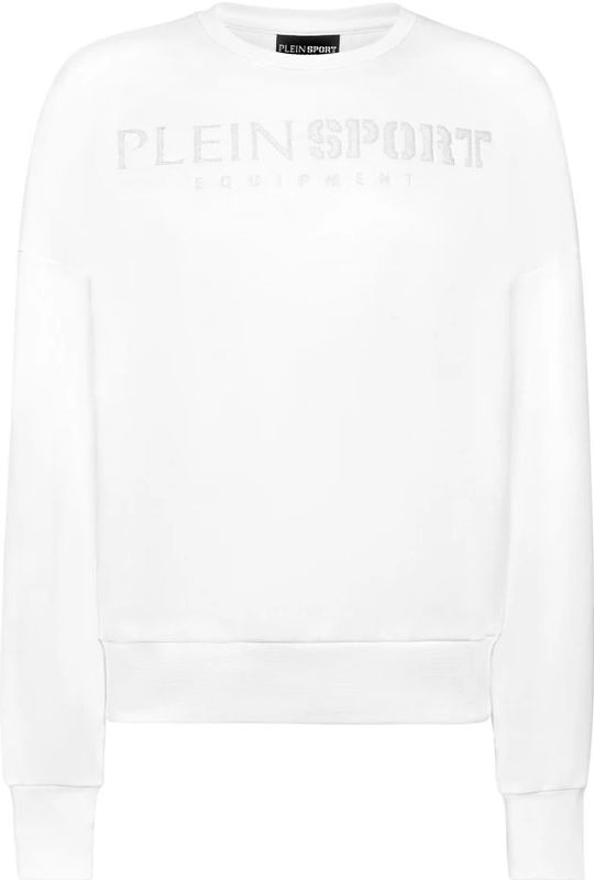 Plein Sport - Jogging Sweatshirt LS - Wit - Dames - Katoenfleece