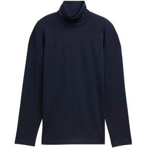 Tom Tailor, Heren, Tops, Blauw, Maat: L Katoen,