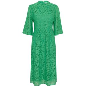 Saint Tropez, Dames, Jurken, Groen, Maat: M Katoen,