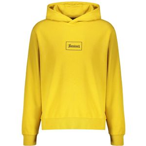 Herno, Heren, Sweatshirts & Hoodies, Geel, Maat: 3XL Katoen,