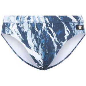 Roberto Cavalli, Heren, Badkleding, Blauw, Maat: 3XL