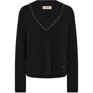 MOS Mosh, Dames, Truien, Zwart, Maat: S