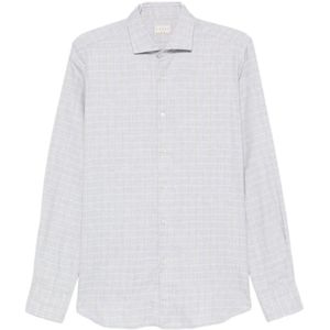 Xacus, Heren, Overhemden, Grijs, Maat: XL Katoen,