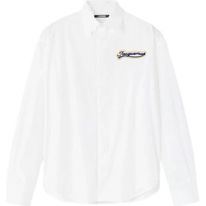 Jacquemus, Heren, Overhemden, Wit, Maat: XL