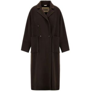 Herno, Dames, Mantels, Bruin, Maat: XS
