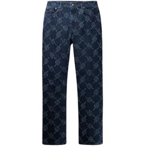 Daily Paper, Heren, Jeans, Blauw, Maat: S Katoen,