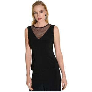 Joseph Ribkoff, Dames, Tops, Zwart, Maat: M