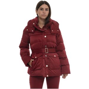 Liu Jo, Dames, Jassen, Rood, Maat: XS Leer,