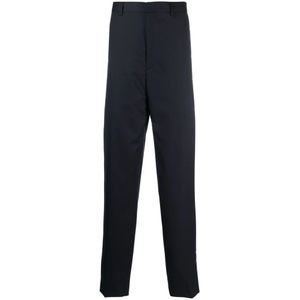 A.p.c., Heren, Broeken, Blauw, Maat: S Wol,