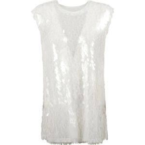 Norma Kamali, Dames, Tops, Wit, Maat: XS Spandex,