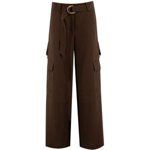 Ermanno Scervino, Dames, Broeken, Bruin, Maat: XS