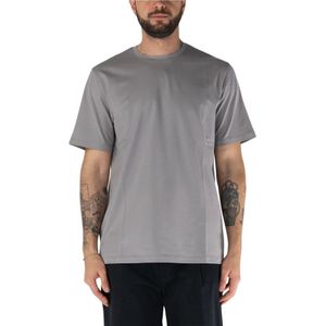 Herno, Heren, Tops, Grijs, Maat: 2XL Katoen,