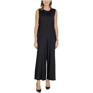 Sandro Ferrone, Dames, Jumpsuits & Playsuits, Zwart, Maat: M Poliester,