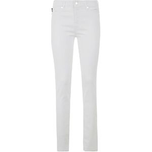 Love Moschino - Skinny Jeans - Wit - Katoen - Vijf Zakken Ontwerp