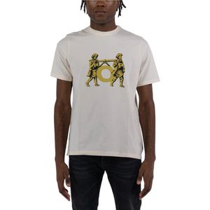 Pop Trading Company, Heren, Tops, Wit, Maat: S Katoen,