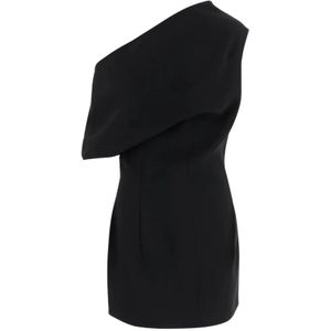 Jacquemus, Dames, Jurken, Zwart, Maat: XS