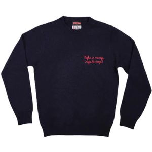 MC2 Saint Barth, Heren, Truien, Blauw, Maat: L Wol,