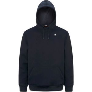 K-Way, Heren, Sweatshirts & Hoodies, Blauw, Maat: S
