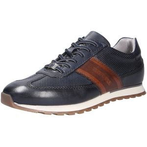 Bugatti - Sportieve Heren Veterschoen - Blauw - Leer