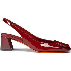 Santoni, Dames, Schoenen, Rood, Maat: 40 EU Leer,