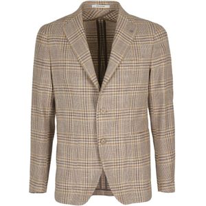 Tagliatore, Heren, Jassen, Bruin, Maat: XL Katoen,