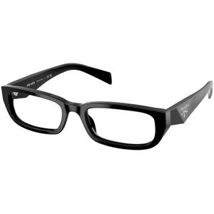 Prada - PR B05V - Optische Monturen - Zwart - Acetaat - Vierkant Frame