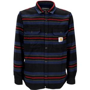 Carhartt Wip, Heren, Overhemden, Veelkleurig, Maat: M Flanel,