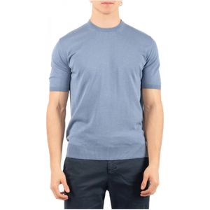 Alpha Industries, Heren, Tops, Blauw, Maat: M