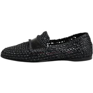 Dolce & Gabbana, Heren, Schoenen, Zwart, Maat: 39 EU Leer,