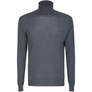 Dell'oglio, Heren, Truien, Blauw, Maat: L Wol,