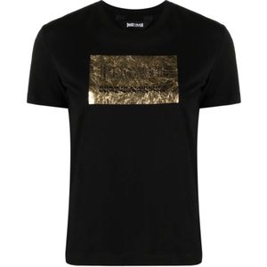 Just Cavalli, Dames, Tops, Zwart, Maat: S