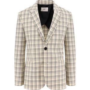 Ami Paris, Heren, Jassen, Veelkleurig, Maat: M Wol,