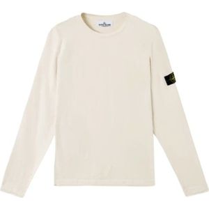Stone Island, Heren, Truien, Beige, Maat: L Katoen,