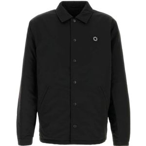 Kenzo, Heren, Overhemden, Zwart, Maat: S