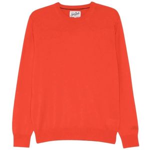 MC2 Saint Barth, Heren, Truien, Oranje, Maat: M