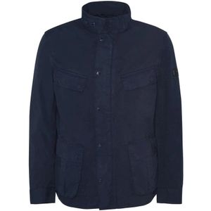 Barbour, Heren, Jassen, Blauw, Maat: L Katoen,