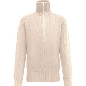 Drykorn - Manuelo Troyer Zip Pullover - Beige - Heren