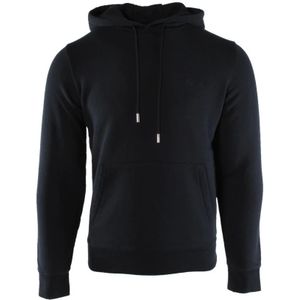 Woolrich, Heren, Sweatshirts & Hoodies, Blauw, Maat: S Katoen,