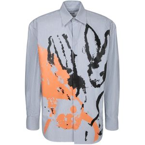 Msgm, Heren, Overhemden, Veelkleurig, Maat: XL