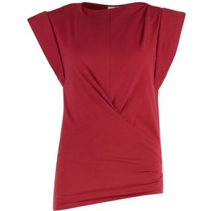 Marant étoile, Dames, Tops, Rood, Maat: XS Katoen,