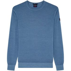 Paul & Shark, Heren, Truien, Blauw, Maat: XL Wol,