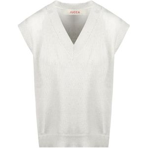 Jucca, Dames, Truien, Wit, Maat: M Wol,