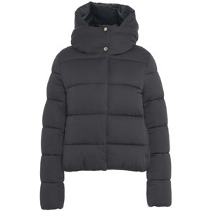 Save The Duck, Dames, Jassen, Zwart, Maat: S Poliester,