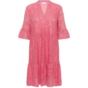 Saint Tropez - Zanna SZ Dress - Jurk - Roze - Korte Lengte - Zomerse Stijl