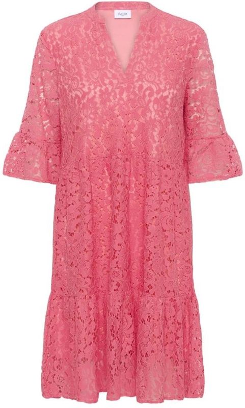 Saint Tropez - Zanna SZ Dress - Jurk - Roze - Korte Lengte - Zomerse Stijl